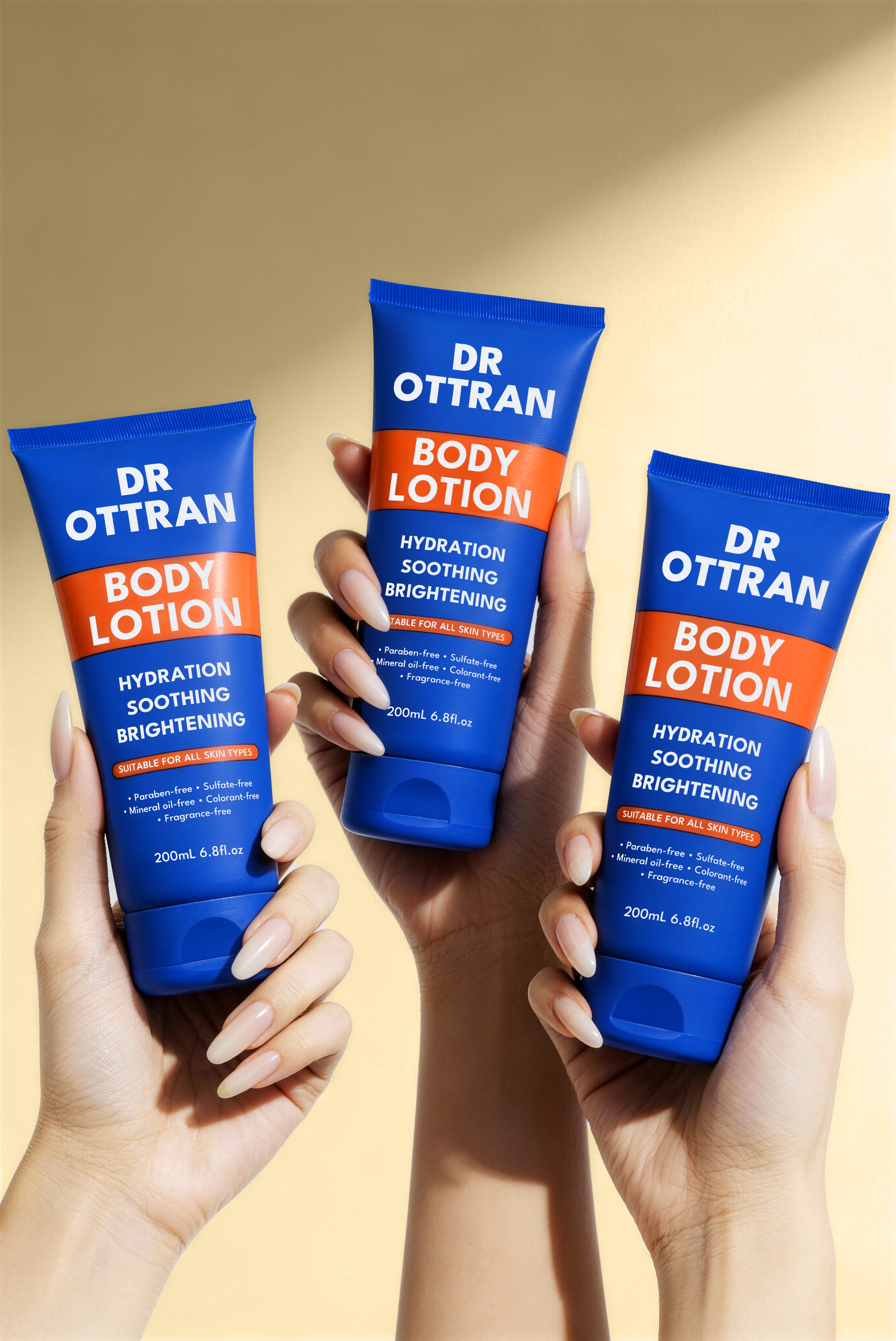 DR OTTRAN Body Lotion - Hydration, Soothing & Brightening 200ml